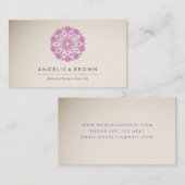 瞑想先生ヘルス&ウェルネスビジネスカード 名刺 (正面/裏面)