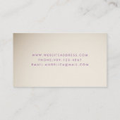 瞑想先生ヘルス&ウェルネスビジネスカード 名刺 (裏面)