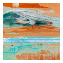 瞑想再訪1 -抽象芸術絵画風景