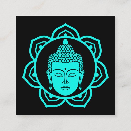 瞑想名刺 スクエア名刺 (裏面)