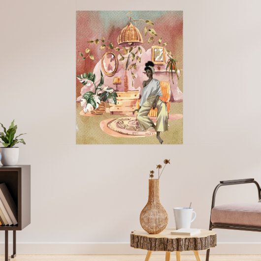 瞑想宇宙 ポスター (リビング3)