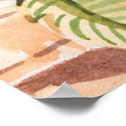 瞑想室 ポスター (角)