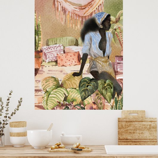 瞑想室 ポスター (キッチン)