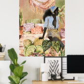 瞑想室 ポスター (ホームオフィス)