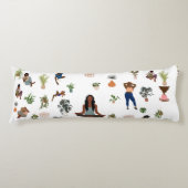 瞑想抱き枕 ボディピロー (正面)