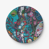 瞑想旅行紙プレート ペーパープレート (正面)