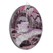 瞑想日本の庭園 ダーツボード (正面左)