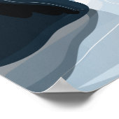 瞑想日本の庭園 ポスター (角)