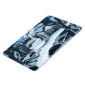 瞑想日本の庭園 マグネット (左側)