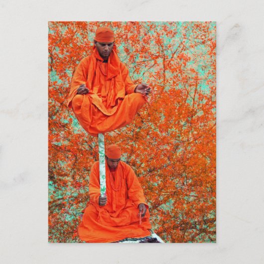 瞑想時間 ポストカード (正面)