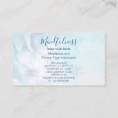 *~*瞑想曼荼羅霊気ヨガフローラグリッター 名刺 (裏面)