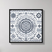 瞑想曼荼羅 キャンバスプリント (正面)