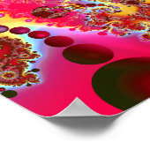 瞑想的な空中浮遊V2 (12" x 12")アートプリント ポスター (角)