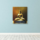 瞑想的州 キャンバスプリント (インサイチュ (ウッドフロア))