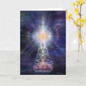 瞑想者 カード (黄色い花)