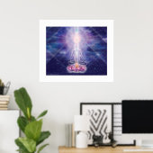 瞑想者 ポスター (ホームオフィス)