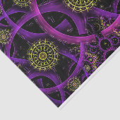 瞑想金ゴールド花ティッシュペーパー 薄葉紙 (詳細)