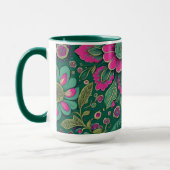 瞑想開花 マグカップ (左)