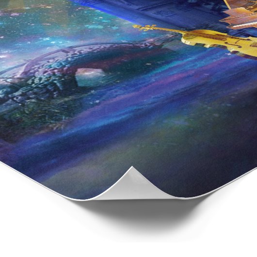 瞑想1 ポスター (角)