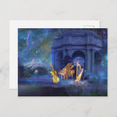 瞑想1 ポストカード (正面/裏面)