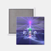 瞑想2_角磁石 マグネット (正面/裏面)