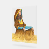 瞑想 アクリルサイン (傾斜)