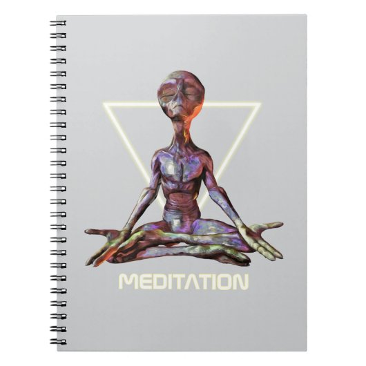 瞑想。エイリアン ノートブック (正面)
