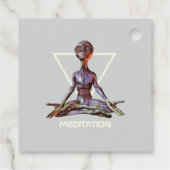 瞑想。エイリアン フェイバータグ (裏面)