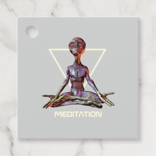 瞑想。エイリアン フェイバータグ (正面)