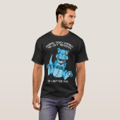 瞑想 エイリアン ブラッドムーン 宇宙船 Tシャツ (正面フル)