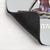 瞑想。エイリアン マウスパッド (コーナー)