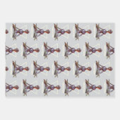 瞑想。エイリアン ラッピングペーパーシート (正面)