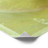 瞑想、オパールセントアジサイ ポスター (角)