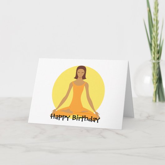 瞑想 カード (正面)