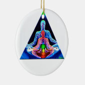 瞑想 セラミックオーナメント (右)