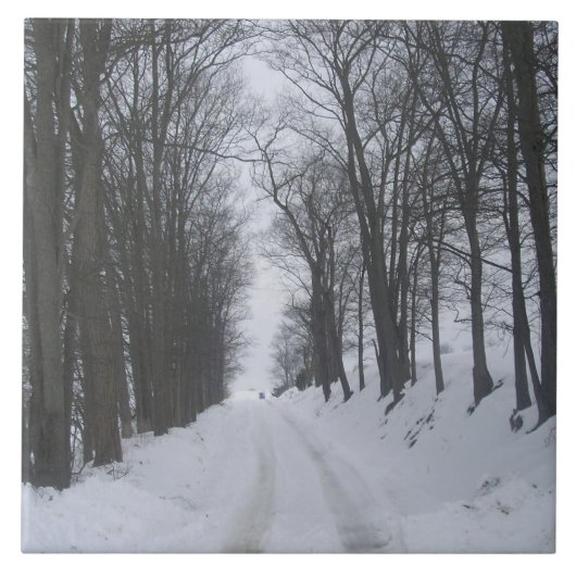 "瞑想" タイル (正面)