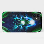 瞑想 – チャクラブルーNグリーンiPhone 5ケース Case-Mate iPhoneケース (裏面(横))