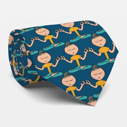 瞑想 ネクタイ (ロール)