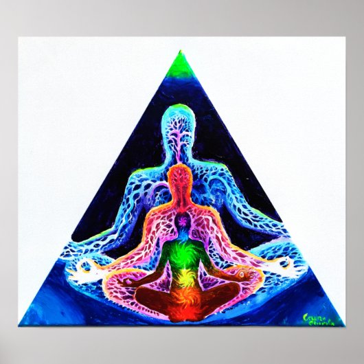 瞑想 ポスター (正面)