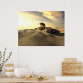 瞑想 ポスター (キッチン)