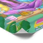 瞑想 ポスター (角)