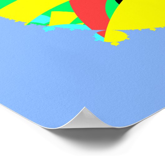 瞑想 ポスター (角)