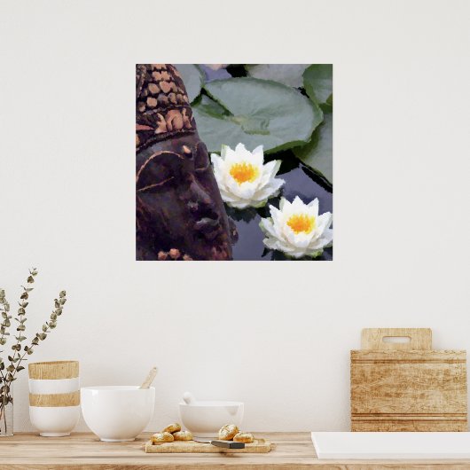 瞑想 ポスター (キッチン)