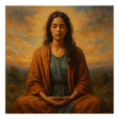 瞑想 ポスター (正面)