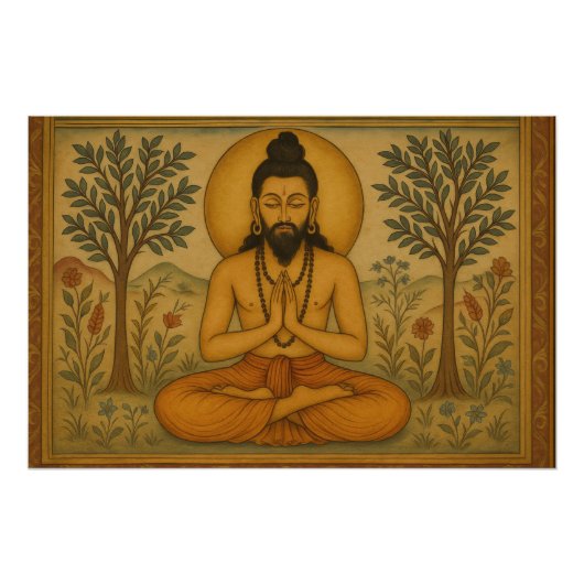 瞑想 ポスター (正面)