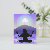 瞑想 ポストカード (スタンド正面)