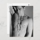 瞑想 ポストカード (正面/裏面)