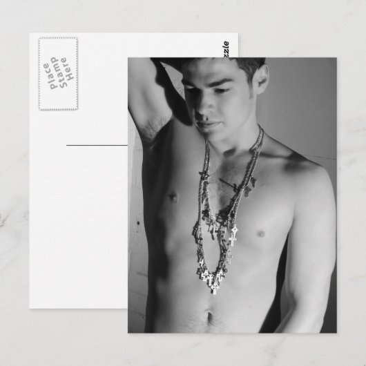 瞑想 ポストカード (正面/裏面)