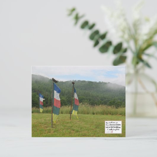 瞑想 ポストカード (スタンド正面)