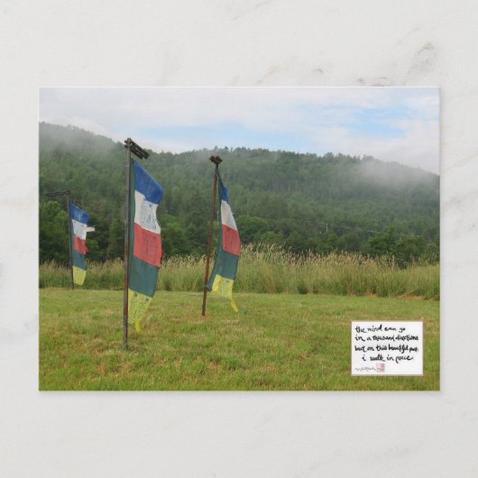 瞑想 ポストカード (正面)